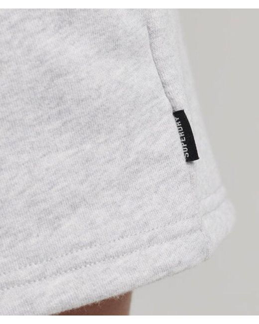 Superdry Purple & Co Organic Cotton Vintage Logo Jersey Shorts