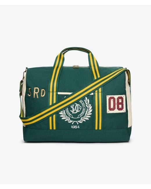 Superdry Vintage Patch Weekendtas in het Green