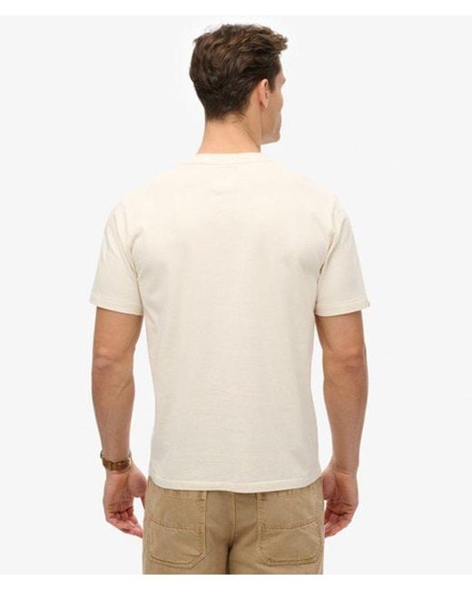 Superdry White & Co Vintage Athletic Essential Graphic T-shirt for men