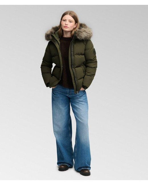 Superdry Green & Co Everest Classic Puffer Jacket