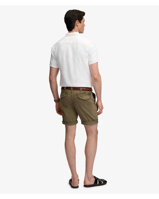 Superdry Green & Co Utility Chino Shorts for men