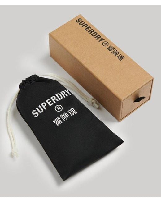 Superdry Pink & Co Sdr Oversized Bug Sunglasses