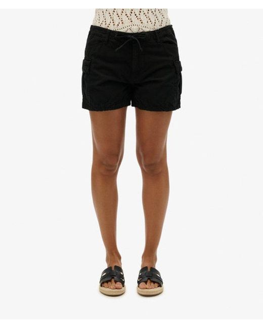 Superdry Black & Co Cargo Shorts