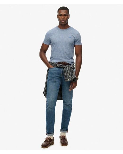 Superdry Blue & Co Essential Logo T-shirt for men