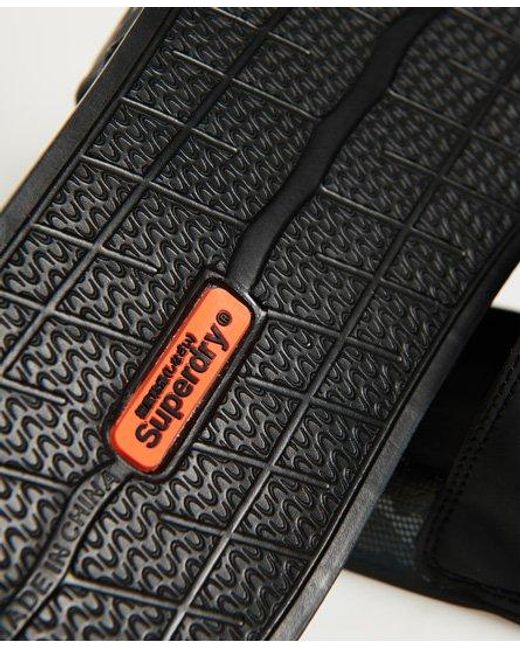 Superdry Multicolor All Over Print Beach Sliders for men