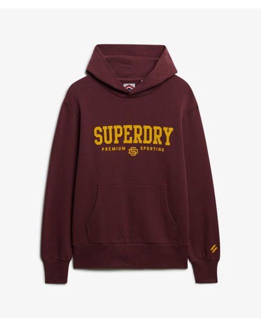 Superdry Red Core Sport Hoodie for men