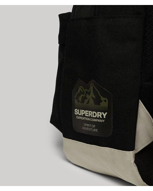 Superdry Black & Co Classic Embroidered Everest Outdoor Montana Rucksack