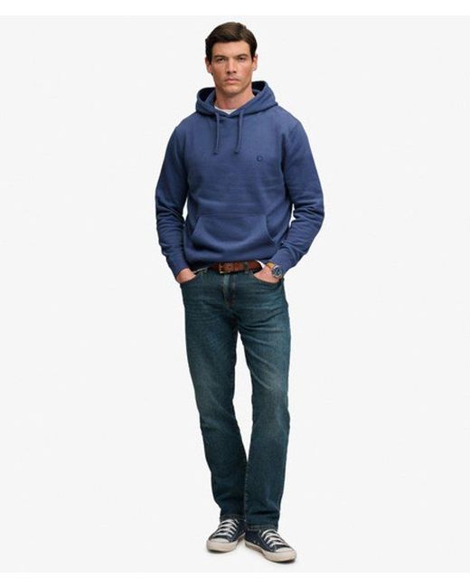 Superdry Blue & Co Essential Logo Hoodie for men