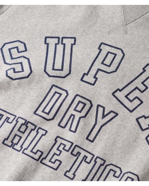 Superdry Gray & Co Athletic Printed Sweatshirt for men
