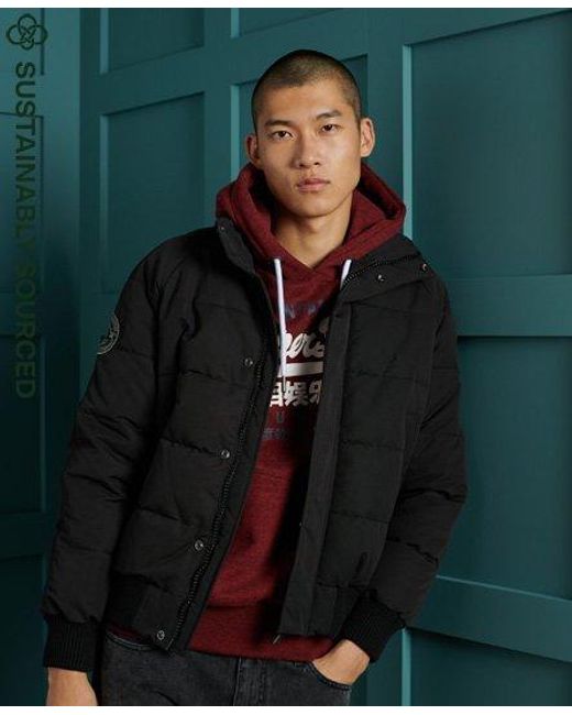 superdry everest non hooded bomber jacket