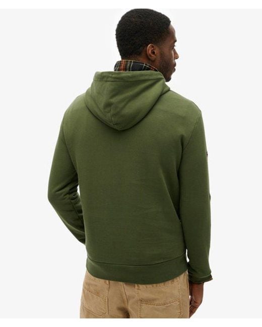 Superdry Green & Co Plain Hoodie for men
