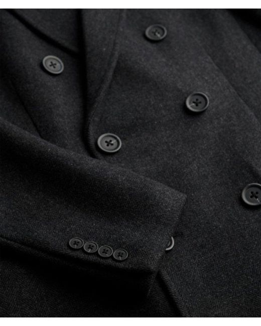 Superdry Black & Co The Merchant Store - Town Coat for men