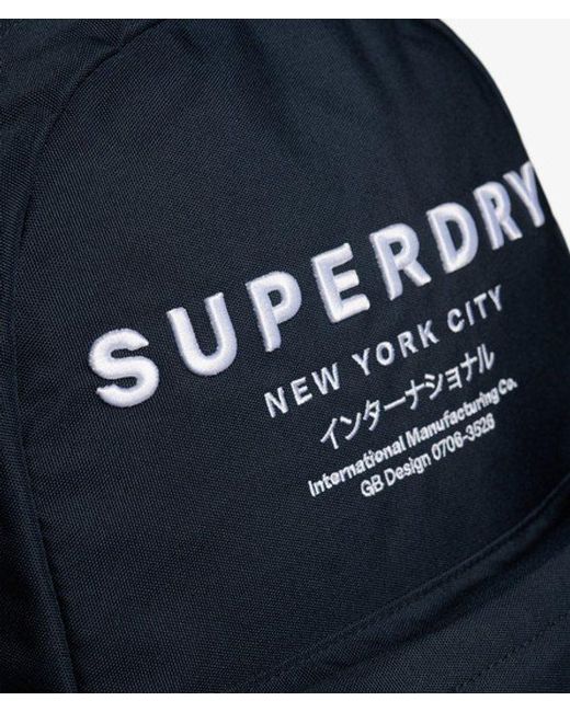 Superdry Logo Graphic Montana Rugzak in het Blue