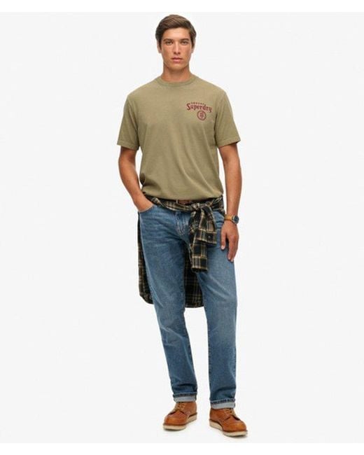 Superdry Red & Co Tokyo Narrative Loose T-shirt for men