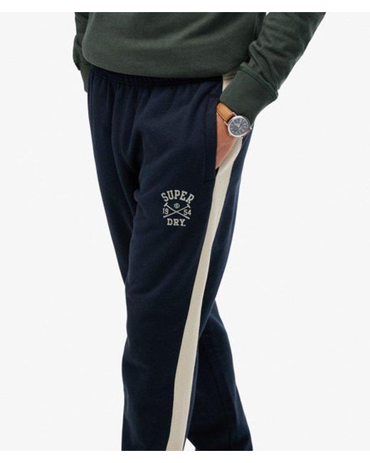 Superdry Blue & Co Athletic Club joggers for men
