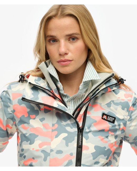 Superdry Gray & Co Hooded Mountain Windbreaker Jacket