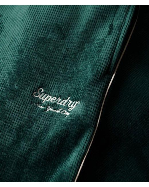 Superdry White & Co Country Club Velour joggers