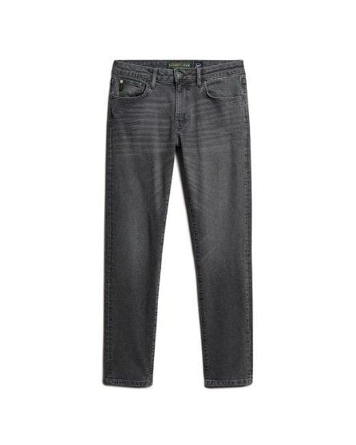Superdry Gray Vintage Slim Jeans for men