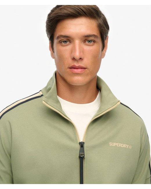 Superdry Green & Co Tech Cult Loose Track Top for men