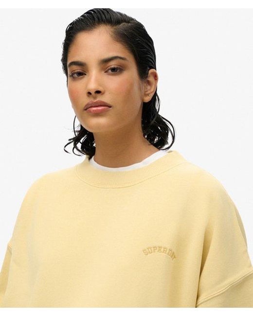 Superdry Multicolor Essential Logo Oversized Crew Sweatshirt