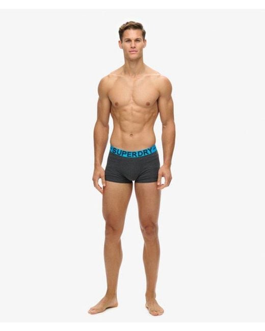 Superdry Blue & Co Trunk Triple Pack for men
