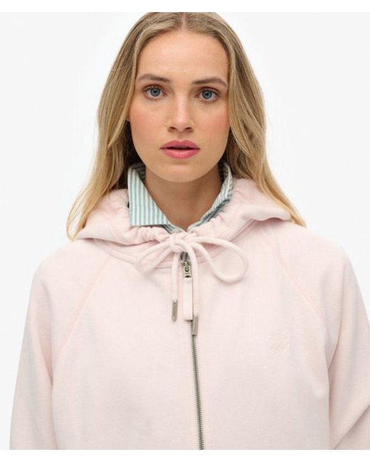 Superdry Natural & Co Studios Relaxed Zip Hoodie
