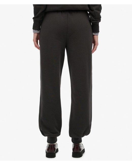 Superdry Black & Co Country Club Cuff joggers