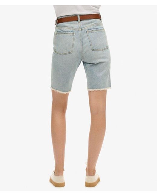 Bermuda boy Superdry en coloris Blue