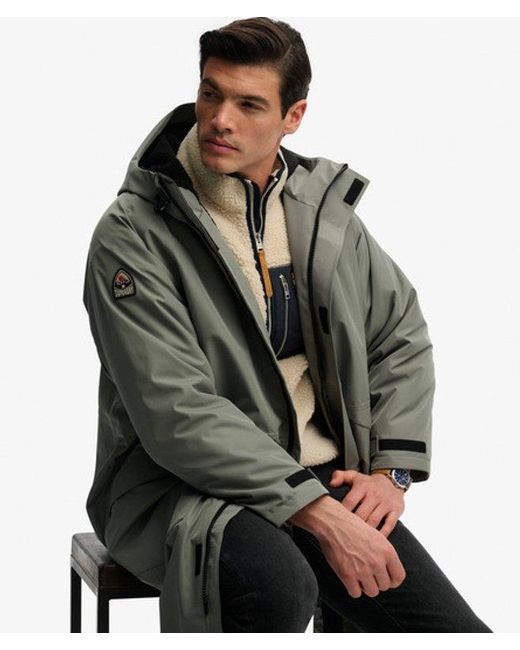 Superdry Green Ultimate Waterproof Robe
