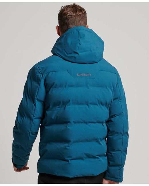 Een zekere Beoordeling Gehoorzaam Superdry Sport Ski Radar Pro Puffer Jacket Turquoise / Deep Atlantic Teal  in Blue for Men | Lyst
