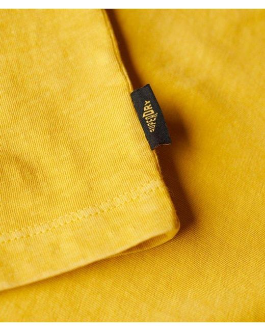 Superdry Yellow & Co Venue Classic Logo T-shirt for men