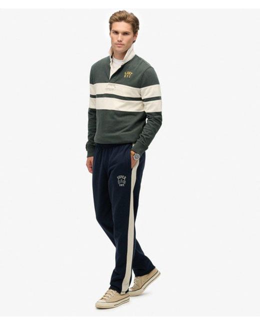Superdry Blue & Co Athletic Club joggers for men
