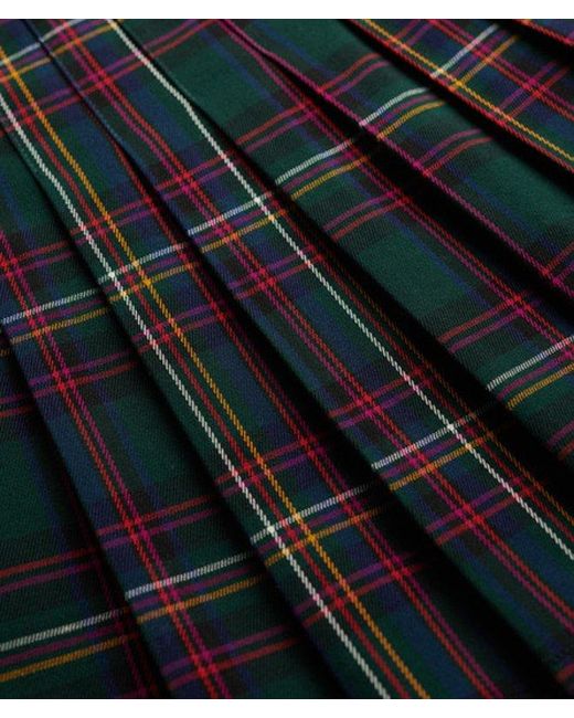 Superdry Black Check Mini Skirt