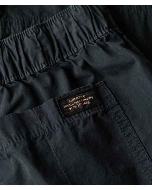 Superdry Blue & Co Low Rise Wide Leg Cargo Pants