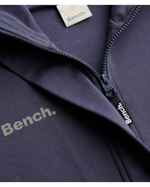 Superdry Bench Funnel Track Top in het Blue