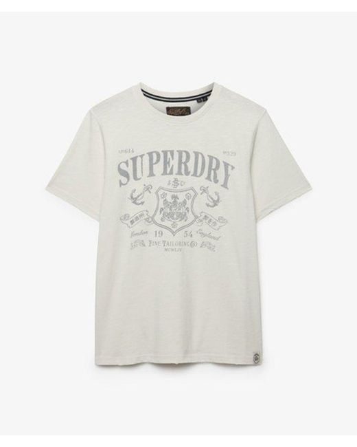 Superdry Blue & Co Mercantile T-shirt for men