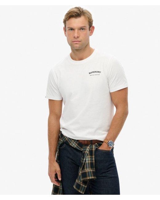 Superdry White & Co British Design Relaxed T-shirt for men
