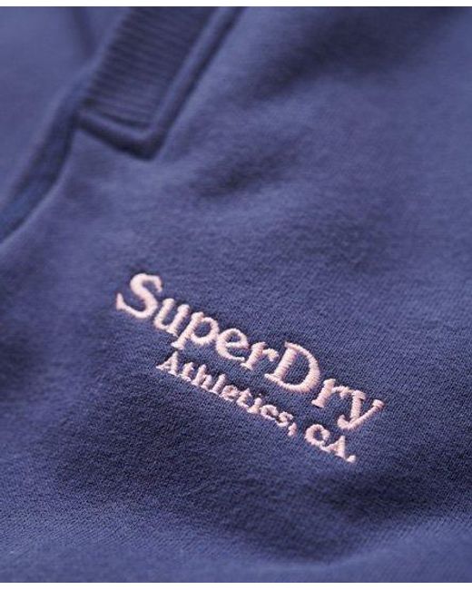 Superdry Blue Essential Logo joggers