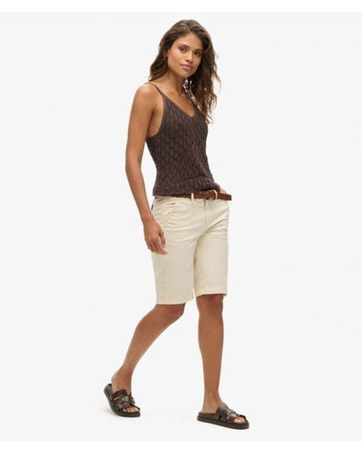 Superdry Natural Chino City Shorts