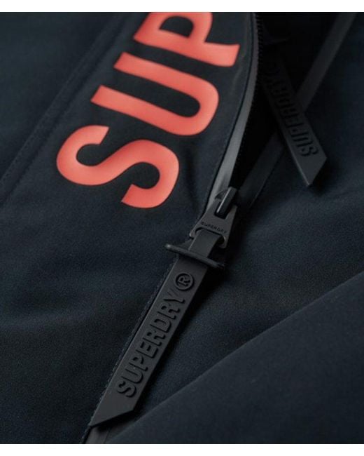 Superdry Blue & Co Embroidered Graphic Windcheater Jacket for men
