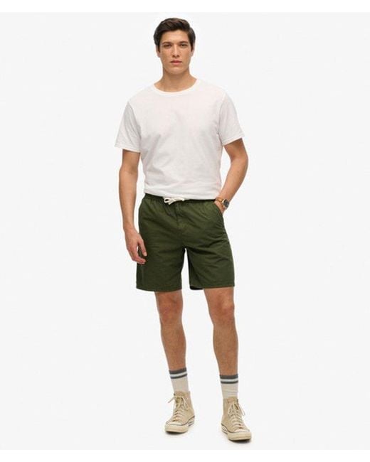 Superdry Green & Co Essentials Walk Shorts for men