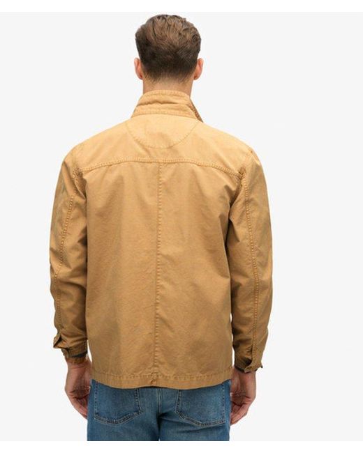 Superdry Blue & Co The Merchant Store - Cotton Work Jacket for men