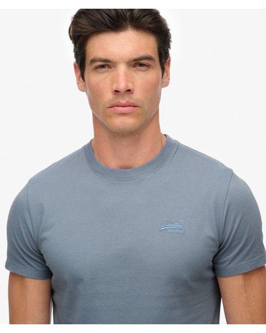 Superdry Blue & Co Essential Logo T-shirt for men