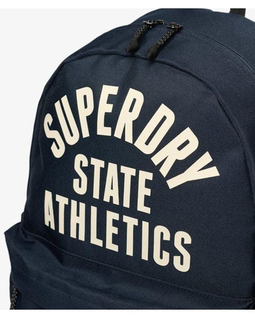 Superdry Blue Athletic Montana Backpack