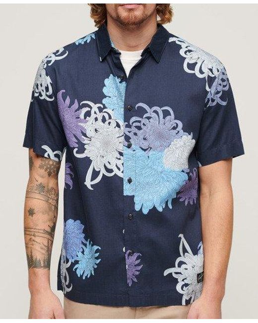 Chemise hawaïenne Superdry pour homme en coloris Blue