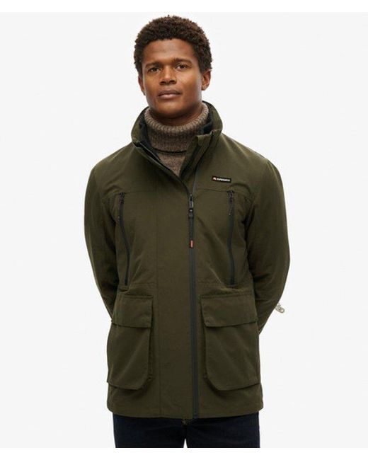 Superdry Green & Co Classic Woven Windbreaker Jacket for men