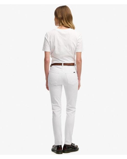 Superdry White & Co High Rise Skinny Jeans