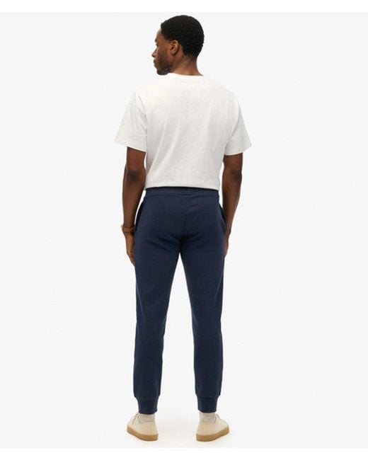 Superdry Blue & Co Plain joggers for men