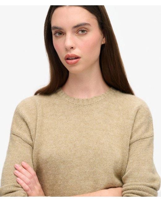 Superdry Natural & Co Essential Crew Neck Jumper