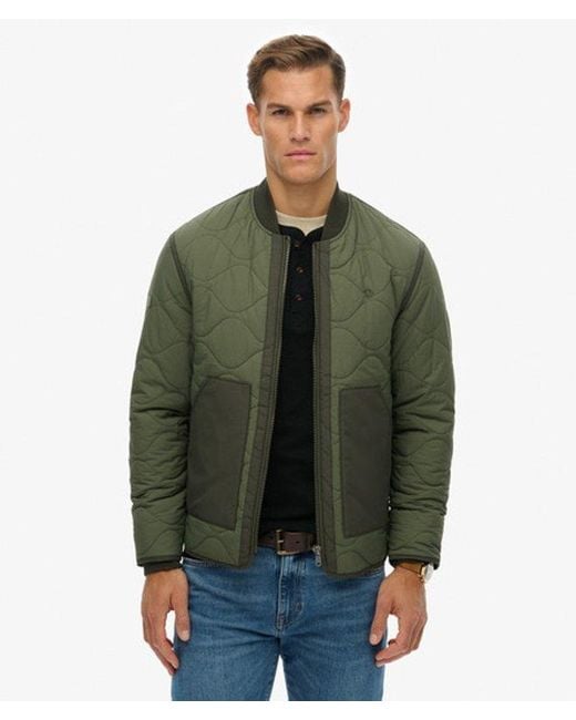 Superdry Green & Co Military Liner Jacket for men